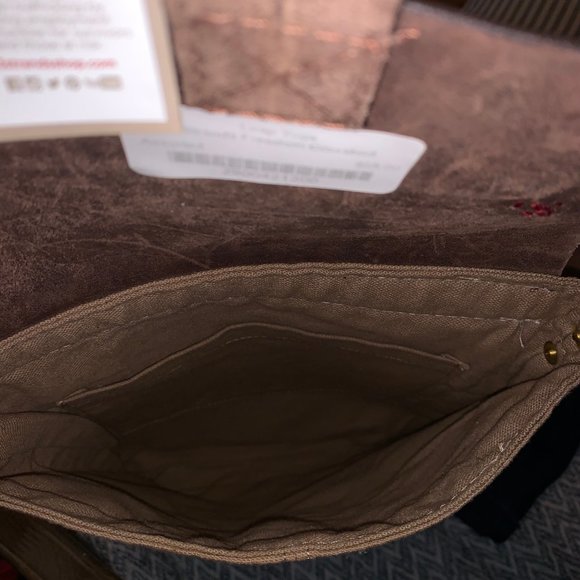 Leather and Canvas Freedom small sachel - Picture 6 of 7